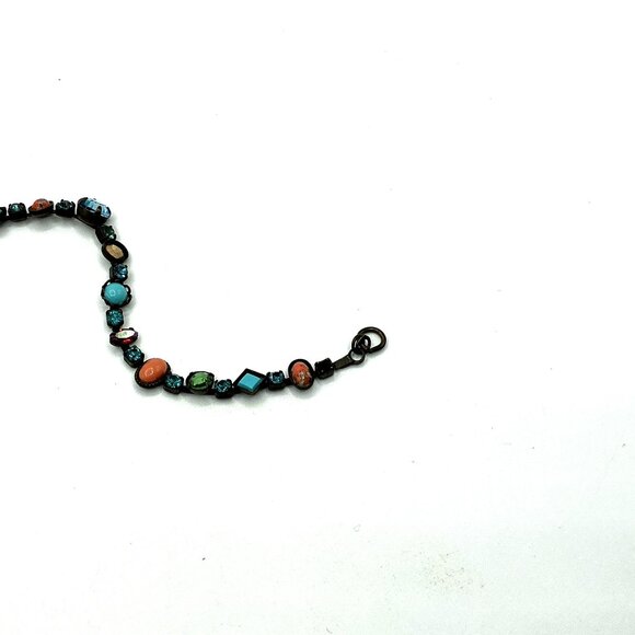 Sorrelli Multicolor Beaded Bracelet With Clasp missing a stone - Picture 6 of 6